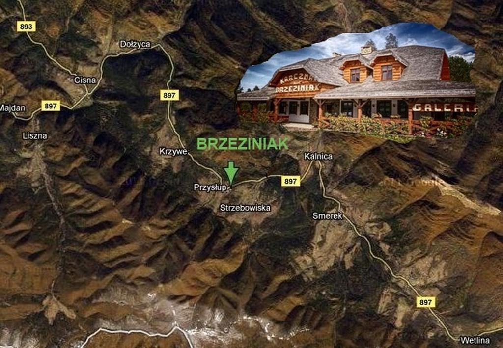 Karczma Brzeziniak Bed and Breakfast Cisna Exteriör bild